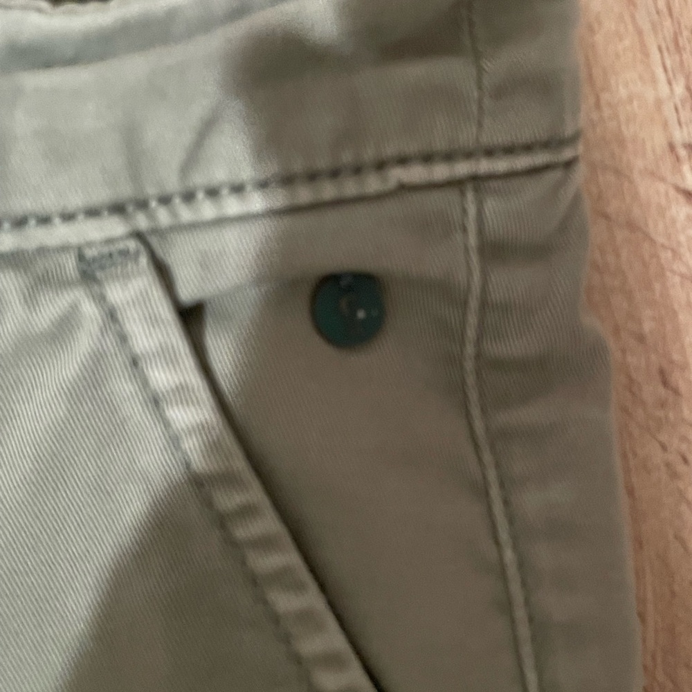 Anthropologie Pilcro & the letterpress green pants Sz 28 b1015 - Picture 6 of 8